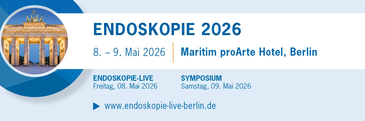 Endoskopie-Live 2026 Berlin – 8. - 9. Mai 2026 live in Berlin ©COCS GmbH